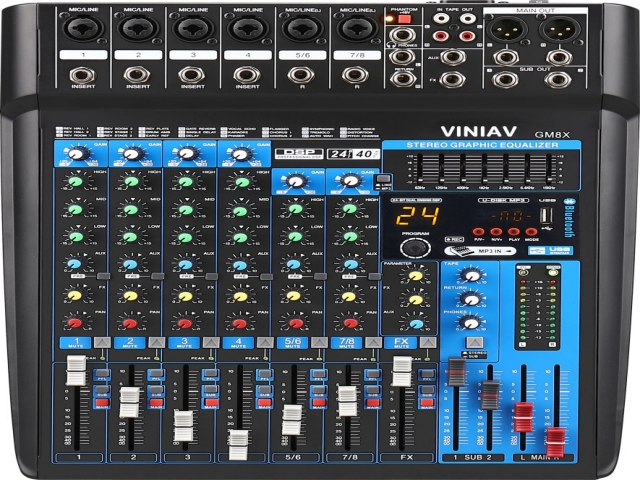 VINIAV  GM8X 帶效果調音臺
